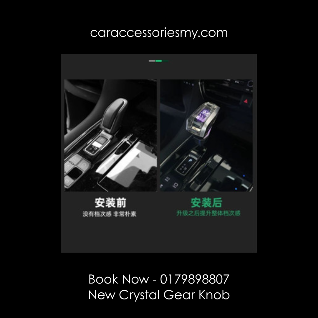 Toyota Alphard Vellfire crystal gear knob new led rainbow multicolor agh30 agh40 anh20 diamond gear sticks