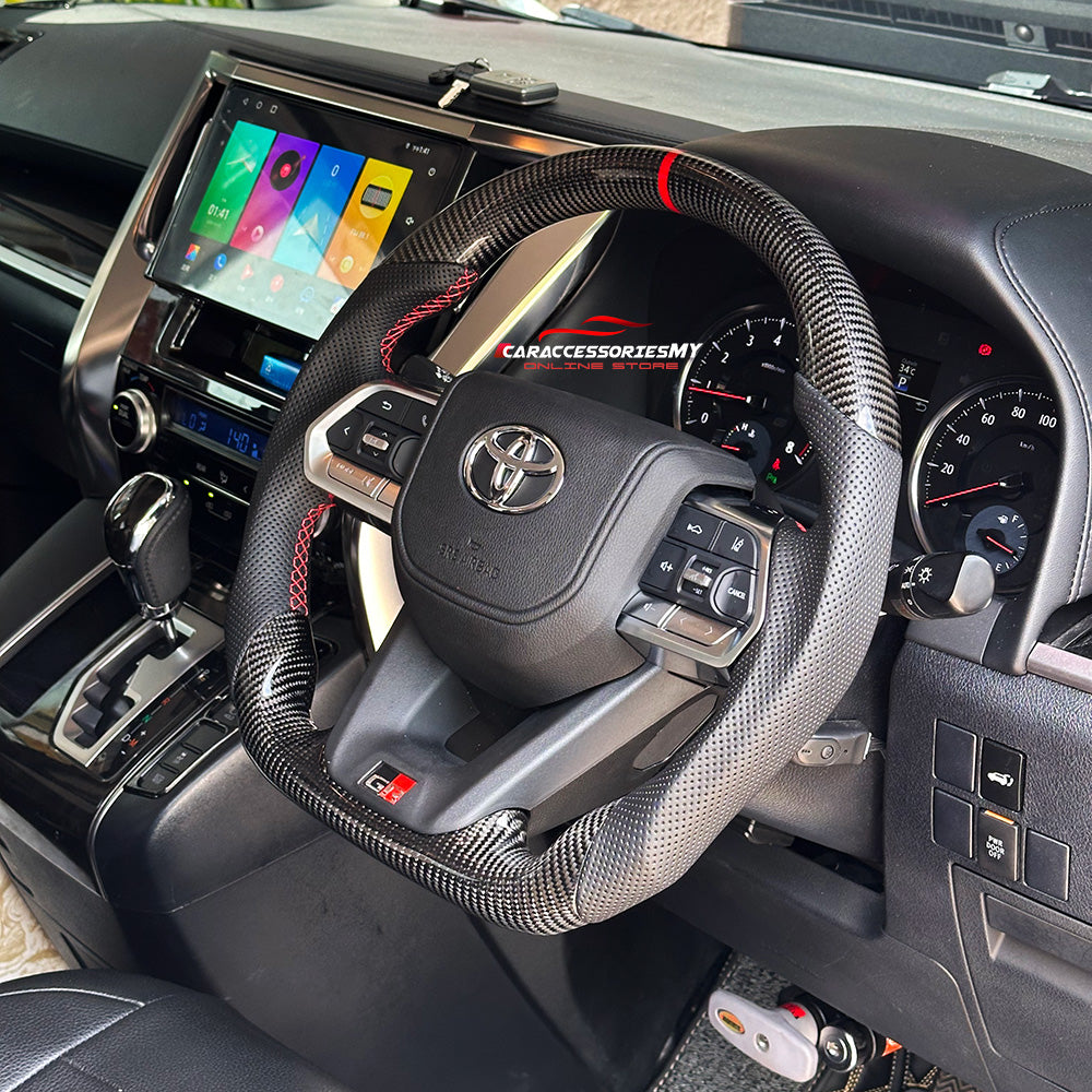 Toyota Alphard Vellfire AGH30 Carbon GR Steering Wheel