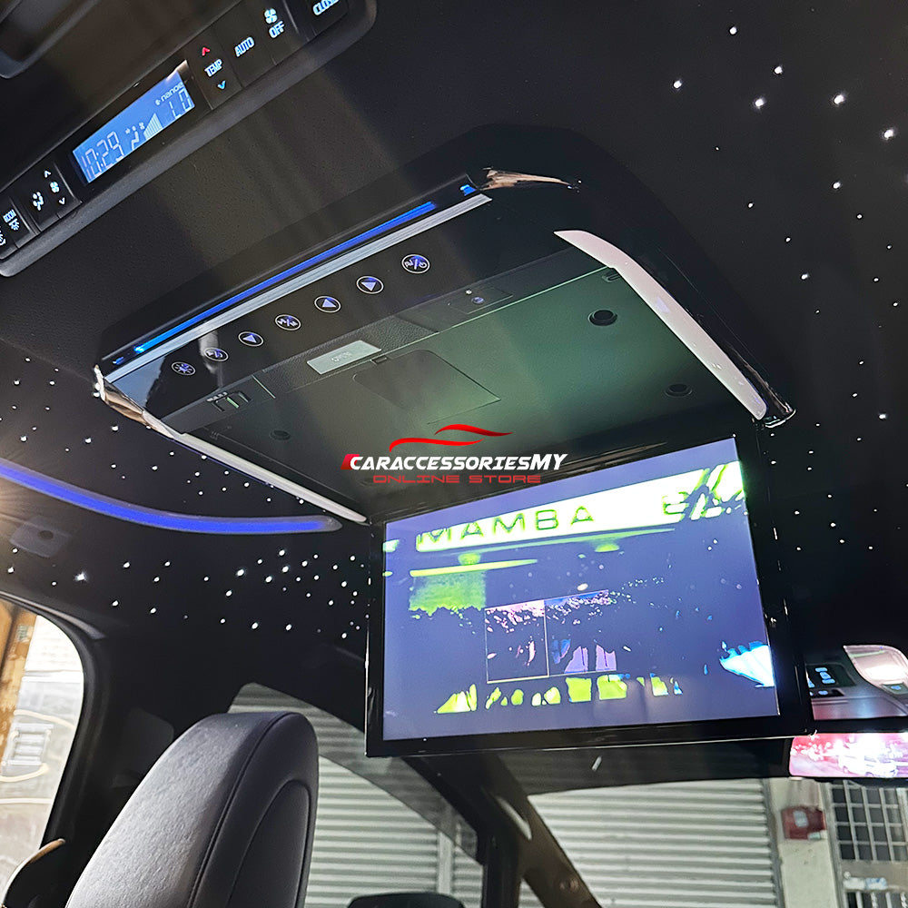 Toyota Alphard Vellfire 2K alpine design roof monitor 15.6 inch