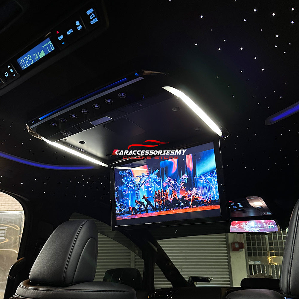 Toyota Alphard Vellfire 2K alpine design roof monitor 15.6 inch