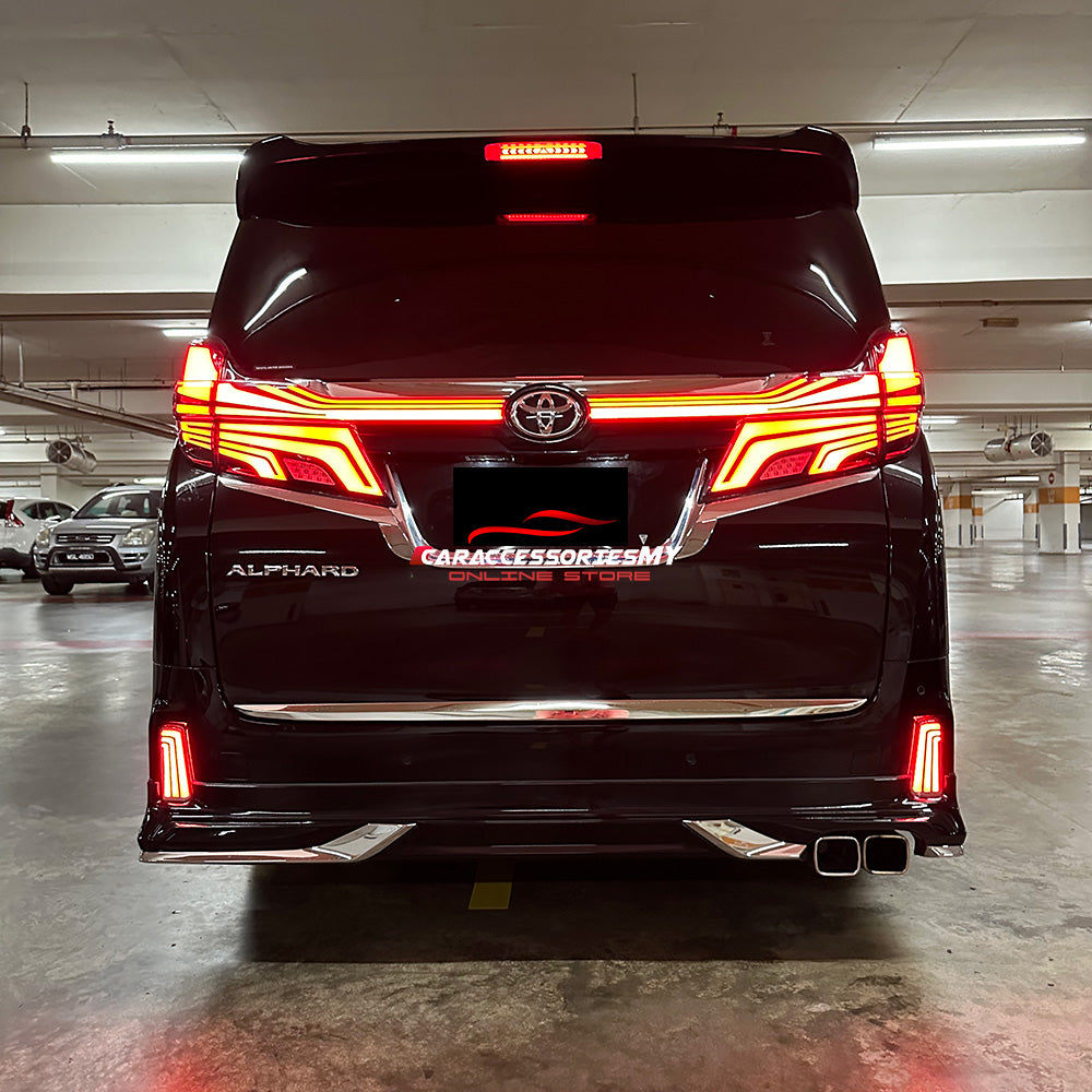 Toyota Alphard Vellfire AGH30 Angel Wing Tail Lamp