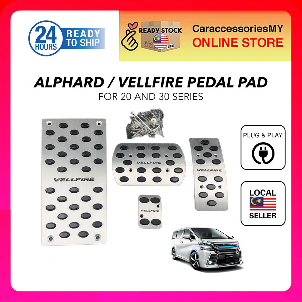 Toyota Alphard Vellfire ANH20 AH20 ANH30 Foot Pedal Pad TV192