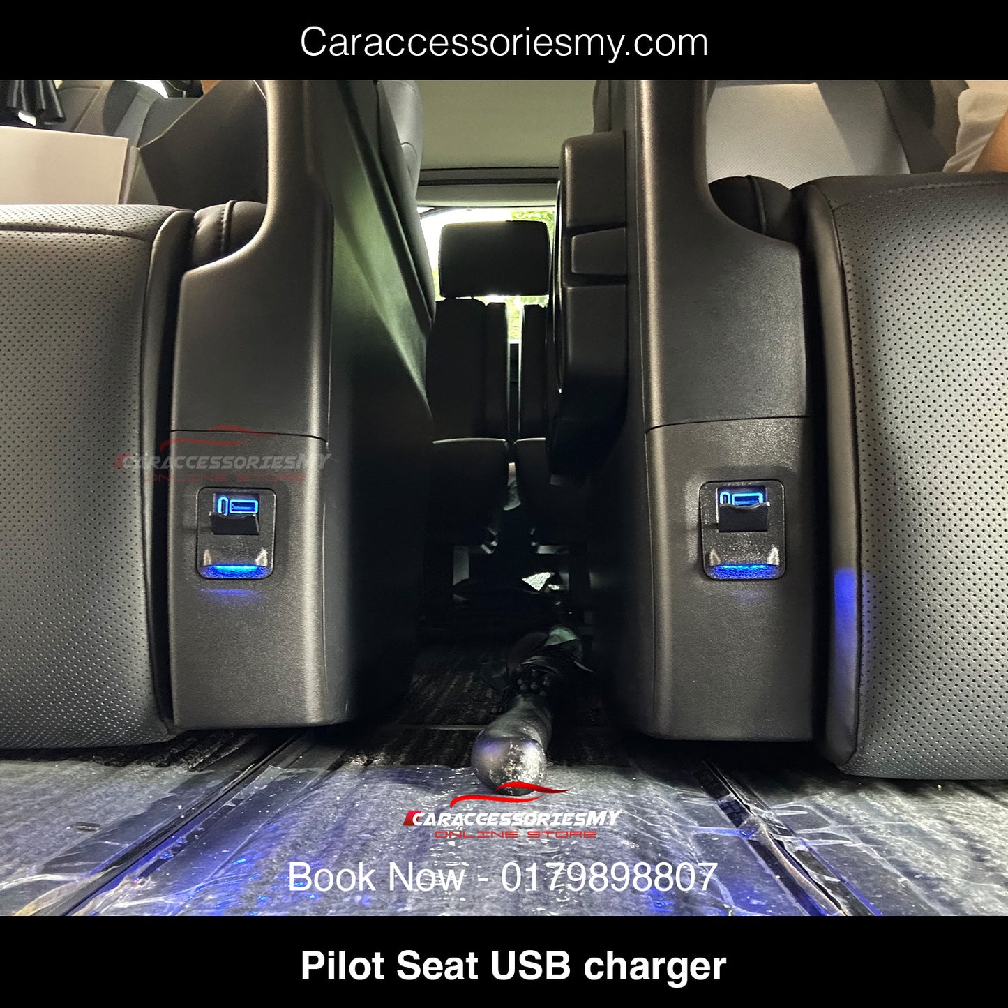 Toyota Alphard Vellfire AGH30  Pilot Seat USB Charger