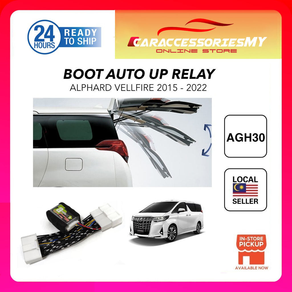 Toyota Alphard Vellfire AGH30 ANH30 AH20 AH30 2015-2021 Rear Door Auto Up Relay Automatic Open Door Power Boot Relay