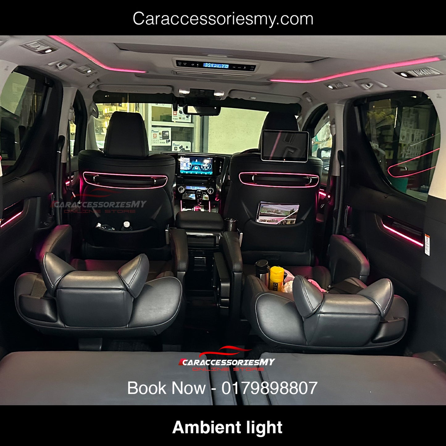 V2 Ambient Light Toyota Alphard Vellfire FULL SET