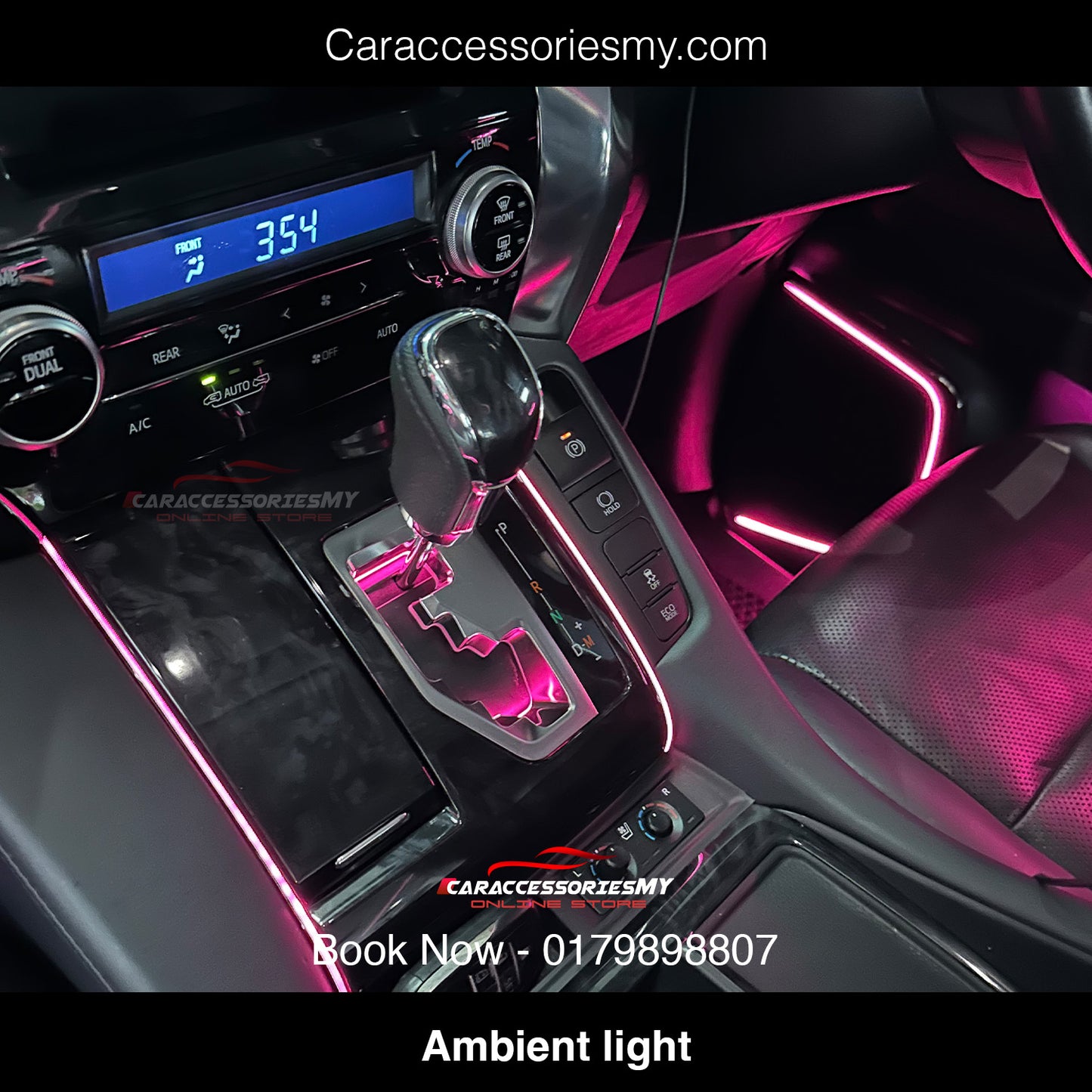 V2 Ambient Light Toyota Alphard Vellfire FULL SET