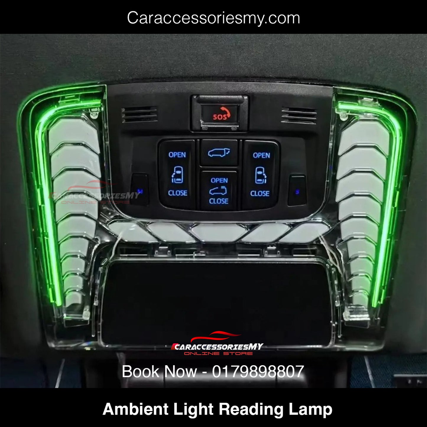 Toyota Alphard Vellfire AGH30 reading lamp with Ambient Light