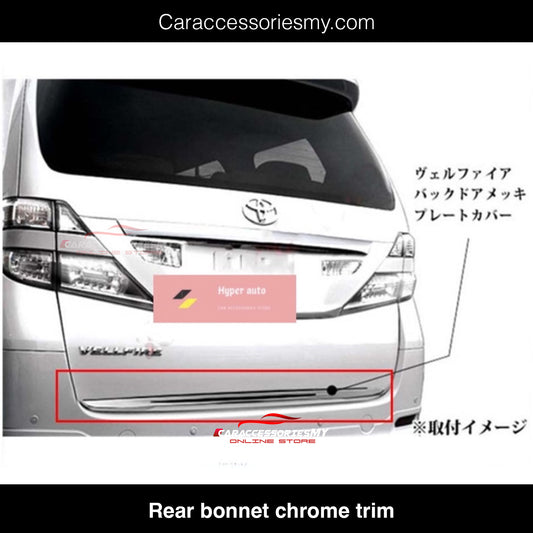 Toyota Alphard Vellfire ANH20 2008-2014 Rear Bonnet Trunk Boot Tailgate Lid Cover TV186