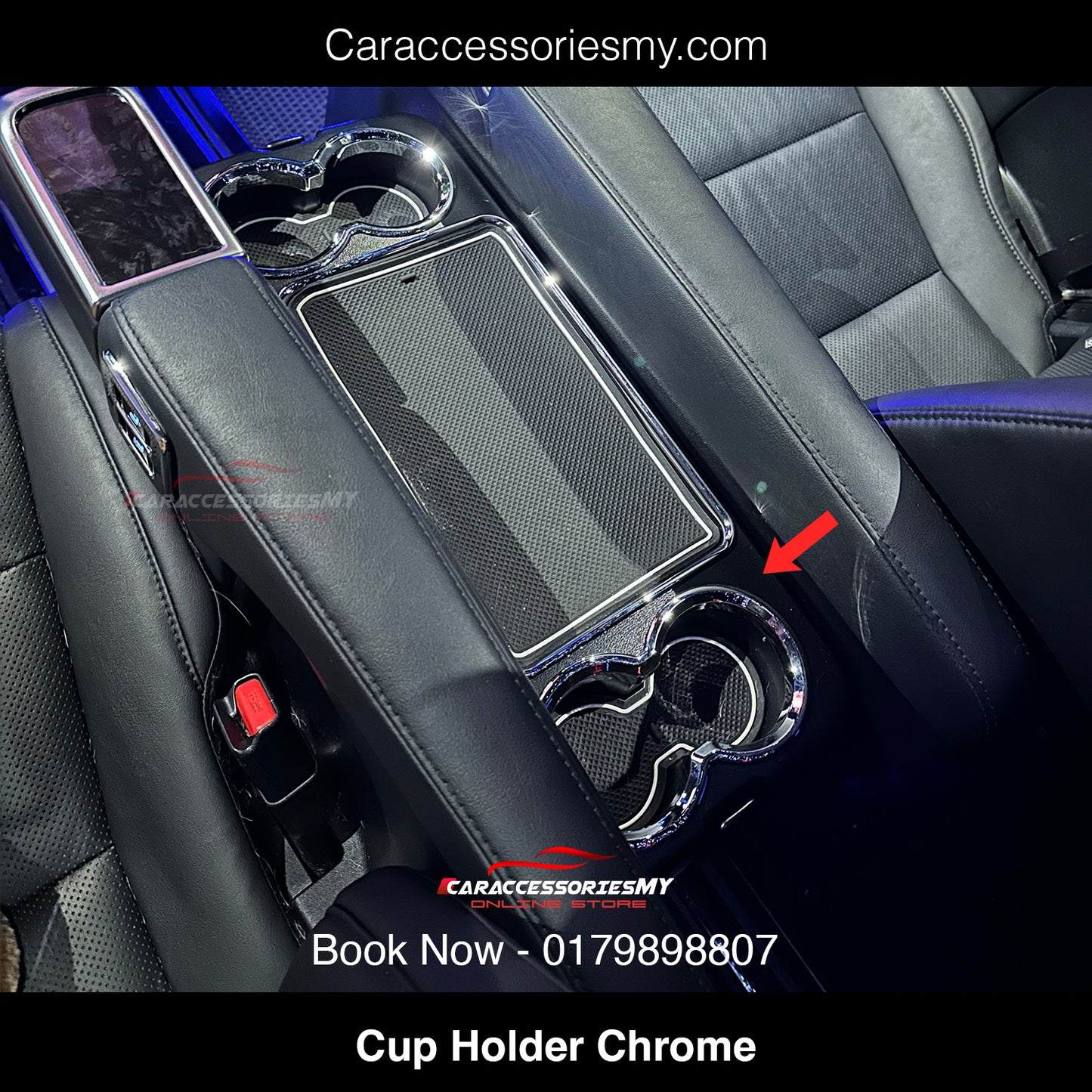 Toyota Alphard Vellfire AGH30 Table Frame Chrome cover YH585