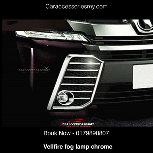 Toyota Vellfire AGH30 2015 - 2018 Fog Lamp chrome cover YH590