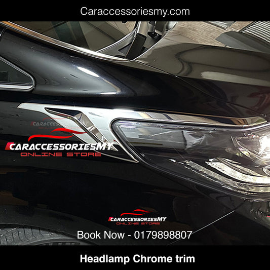 Toyota Alphard Headlamp Chrome Trim YH572