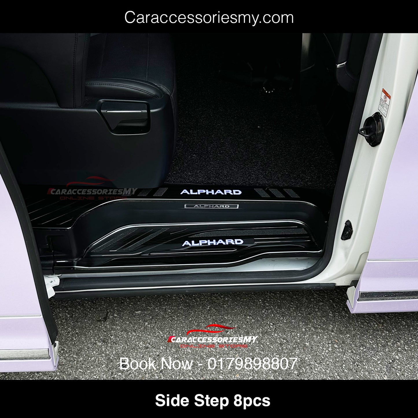 Toyota Alphard Vellfire 8PCS Side step