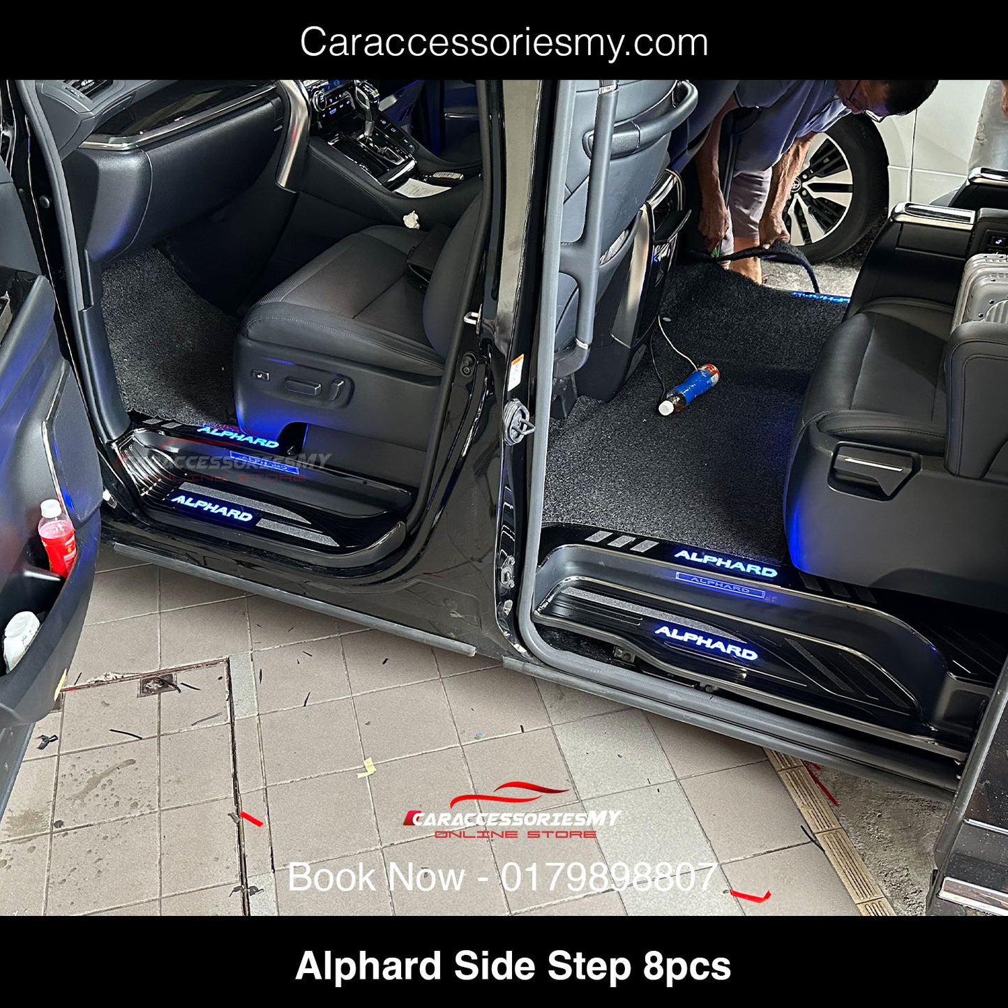 Toyota Alphard Vellfire 8PCS Side step