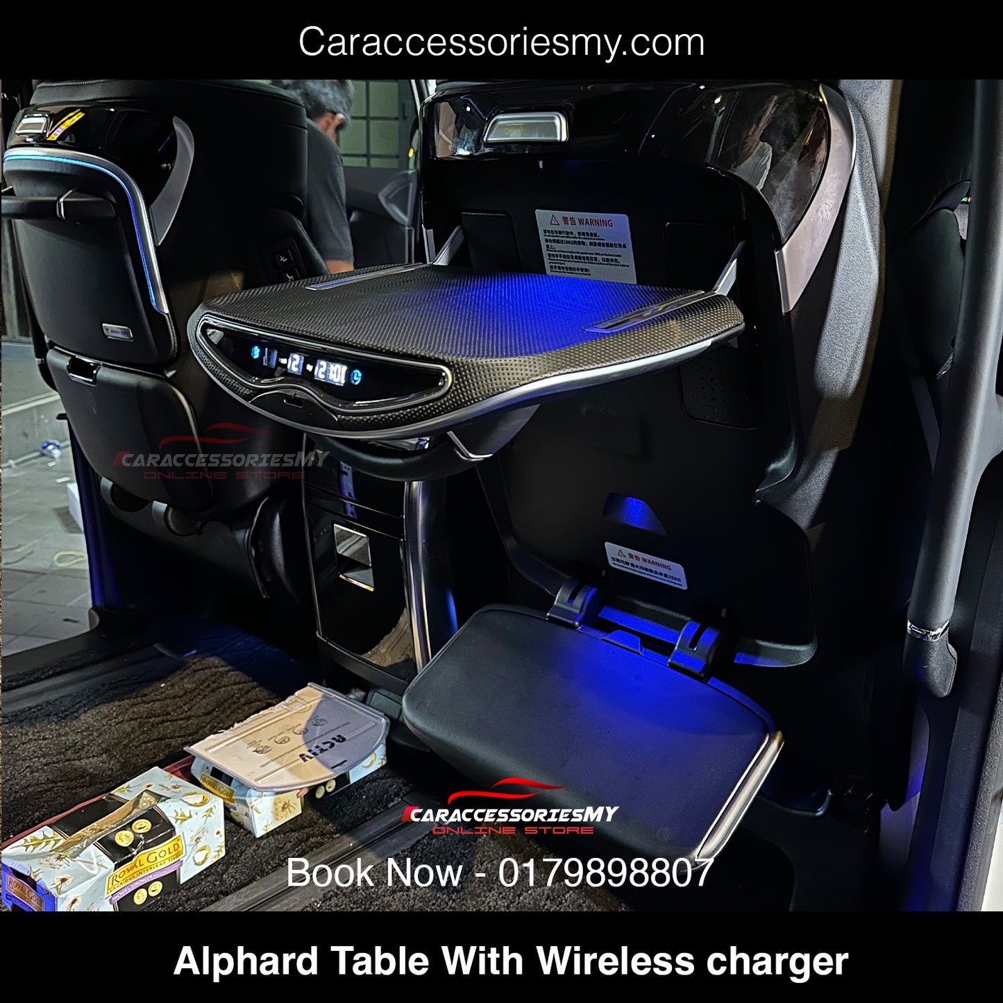 Toyota Alphard Vellfire AGH30 Folding Table 2x